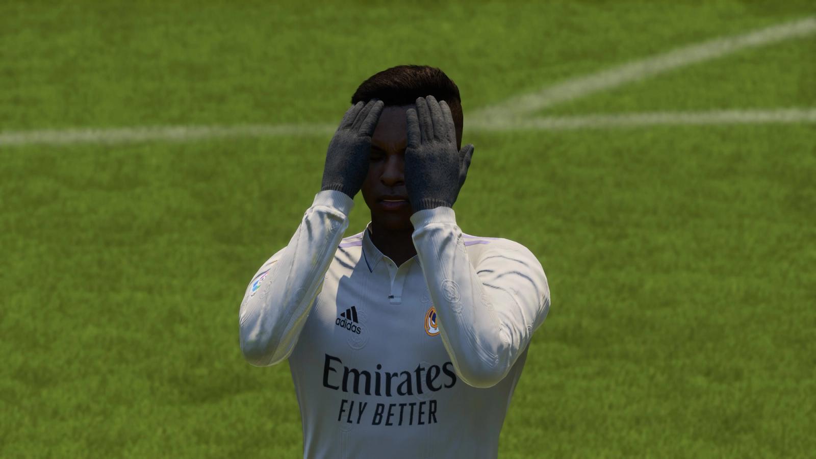 Real Madrid player Rodrygo in FIFA 23