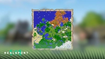 An image of the Minecraft map. 