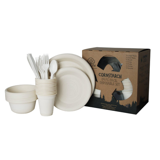 Cornstarch Disposable Set - EcoSouLife