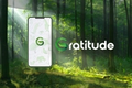 The Gratitude logo against a blurred forest background.
