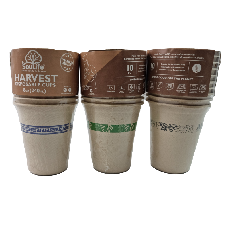 Harvest Art Series Cups 10PC