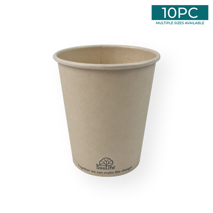 Bamboo Pulp Cups 10PC